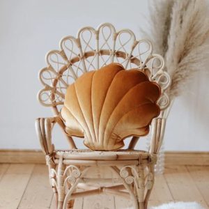 Almohada concha pequeña – Terciopelo