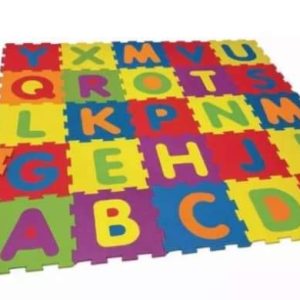Alfombra de espuma ABC Learning | Alfombra educativa para niños - Aprender las letras inglesas