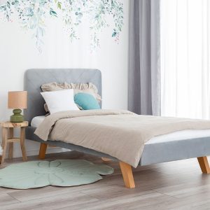 Cama infantil, Cama tapizada Stitch