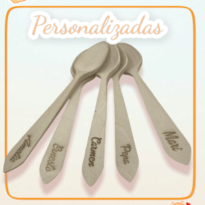 Cucharón de madera personalizado