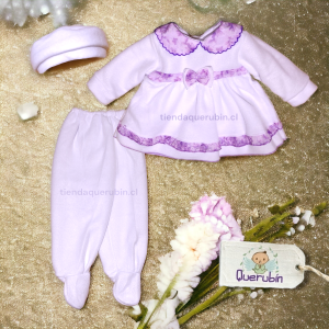 👼🏻 Vestido Polar 3piezas