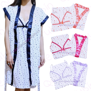 👼🏻 Conjunto Maternal Bata+Camisa Estampado