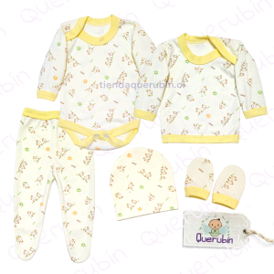 👼🏻  Ajuar Estampado 0-3M