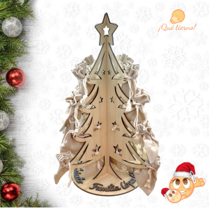 Calendario de Adviento de mesa