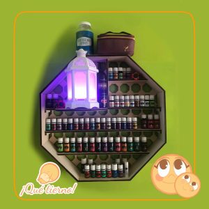 Expositor de Aceites Esenciales de pared