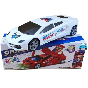 Coche eléctrico con destellos | Mucha diversión - Sonido y luz para diversión de juego