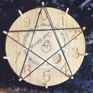 Tabla de multiplicar inspiración Waldorf