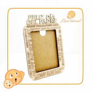 Portarretrato Feliz día del Padre Idiomas