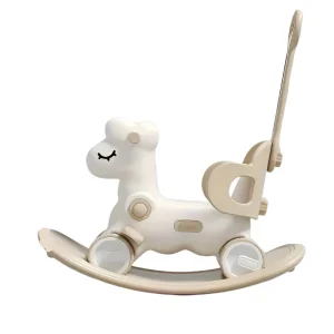 Caballito balancín brillante para bebé | Diversión mágica para tu pequeño - Caballito balancín y bicicleta de equilibrio 2 en 1