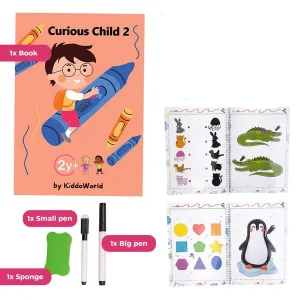 EduFun  | Aprender jugando - Libro de actividades Montessori para niños pequeños