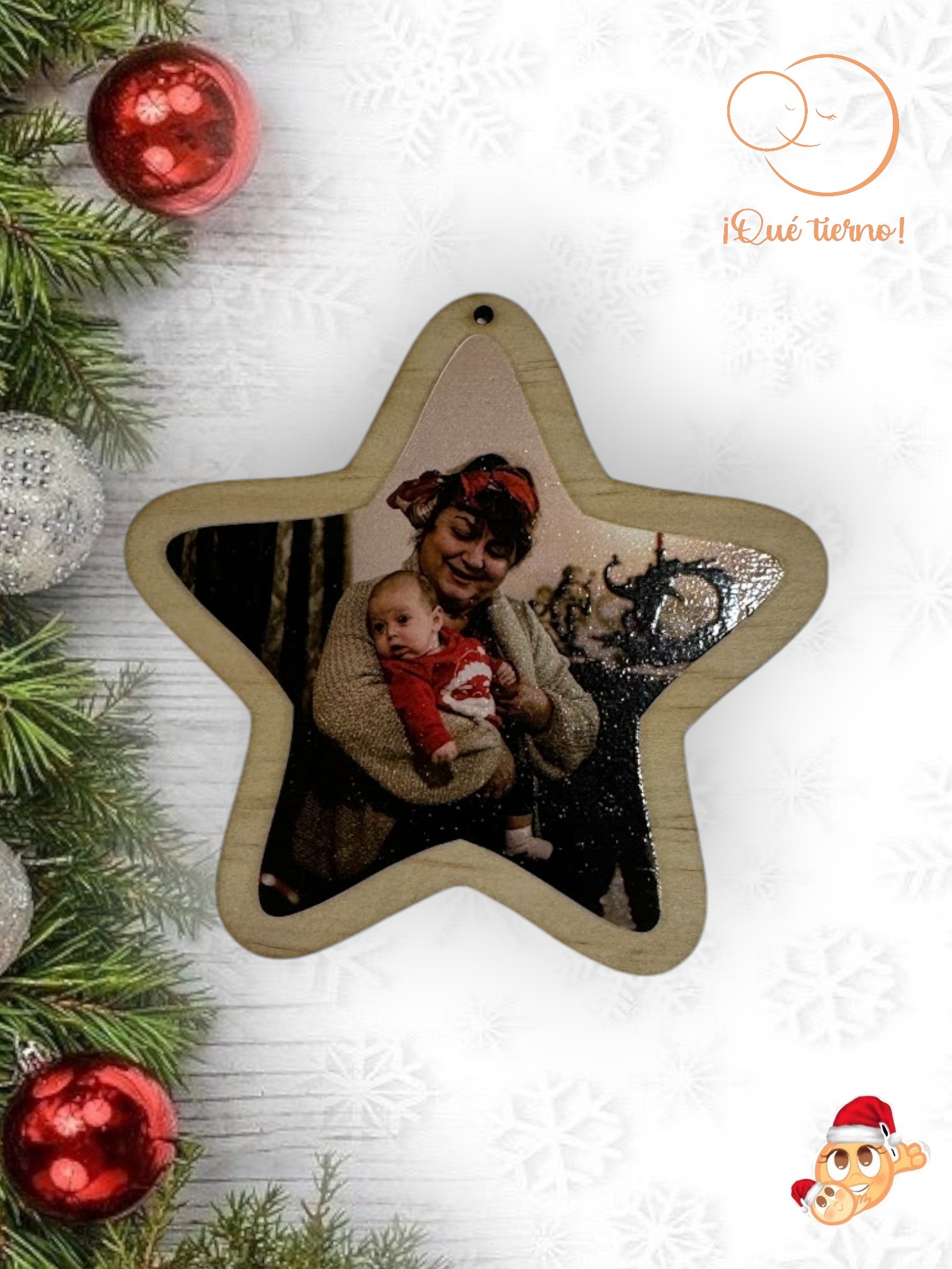 Bola Estrella con fotografía