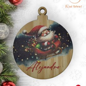 Bola Papá Noel color