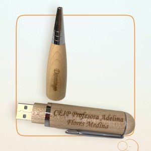 Bolígrafo y Pendrive USB