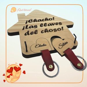 Colgador de Llaves Casita