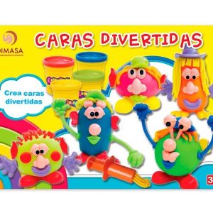 Plastilina Caras divertidas