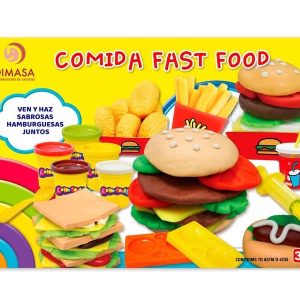 Plastilina Hamburguesería fast food
