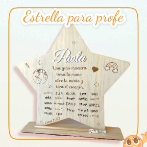 Estrella para profe
