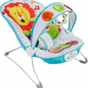 FISHER PRICE BOUNCER PATADITAS SENSORIAL CON MUSICA Y LUCES