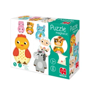 Puzle Magnético de Granja Intercambiable Goula