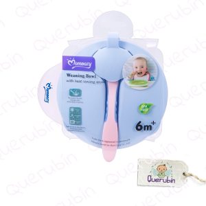 👼🏻Cuenco de destete con cuchara sensible al calor Momeasy