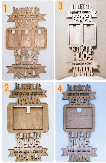 Portarretratos para mamá y abuela - Imagen 6