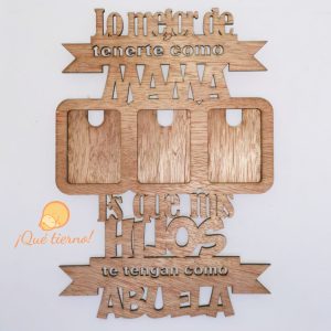 Portarretratos para mamá y abuela