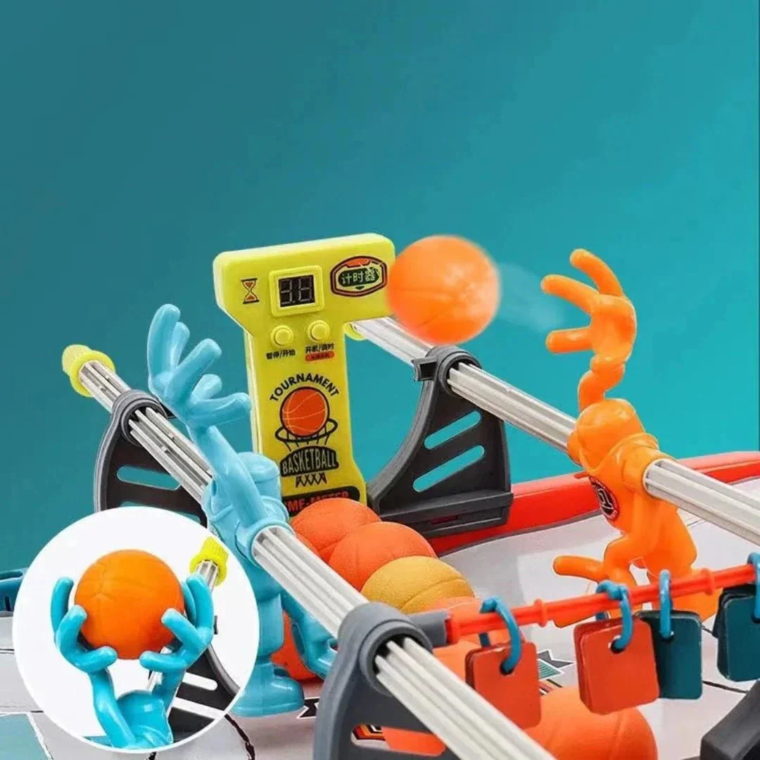 FingerHoops | Juego interactivo de baloncesto para dedos - Diseño compacto para coordinación mano-ojo y trabajo en equipo - Imagen 4