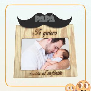 Portarretrato Bigote de Papá