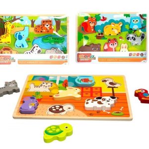 Puzzle madera animales 29×21 cm surtidos