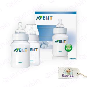 👼🏻 Pack X2 Mamadera Avent Anticólicos 125ml