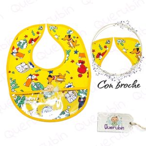 👼🏻 Babero con broche