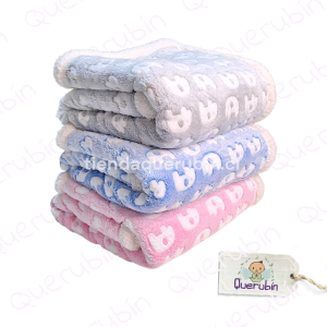 👼🏻 Frazada c/Chiporro Elefantes