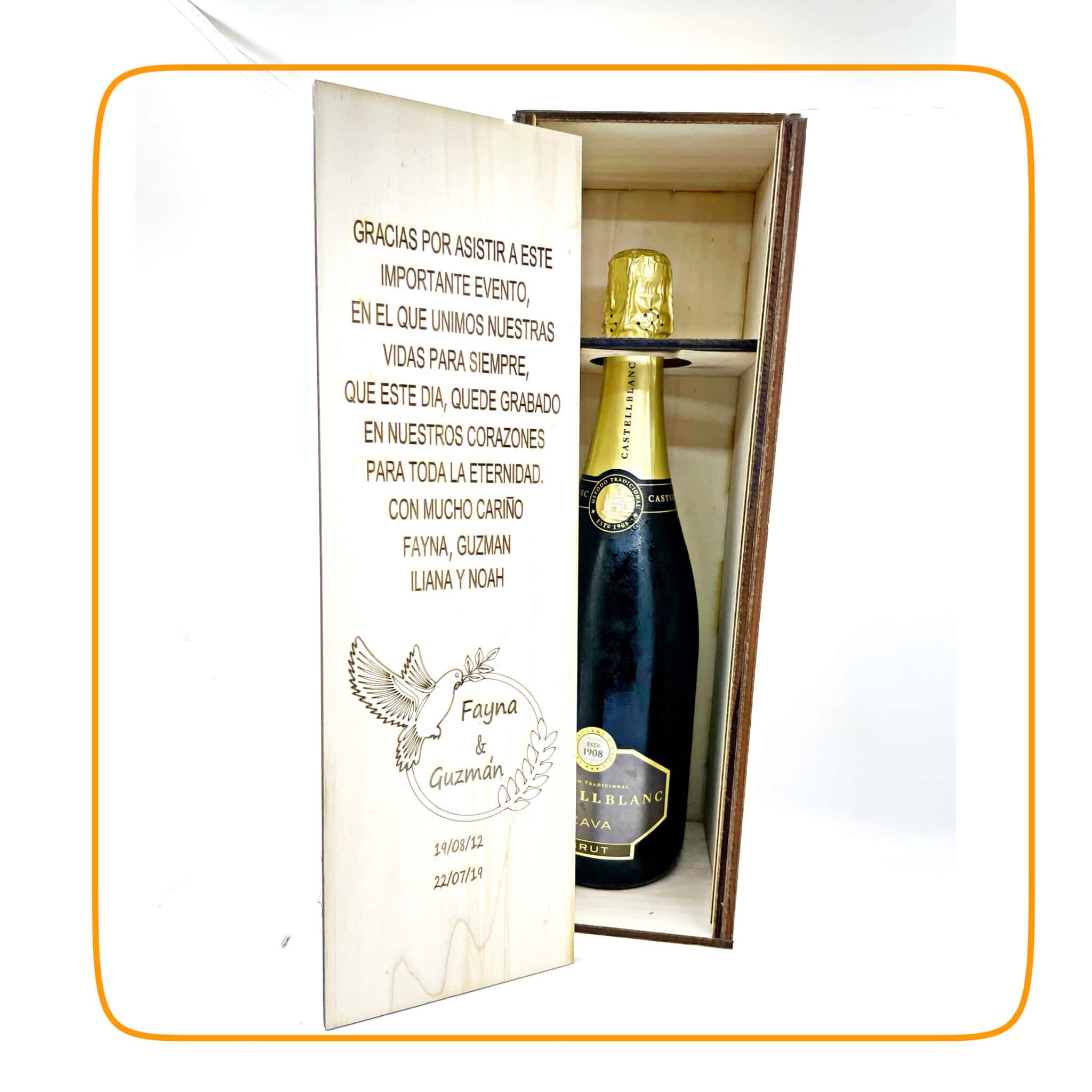 Caja de vino cerrada - Imagen 2