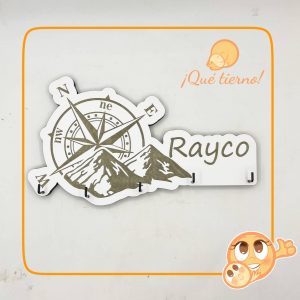 Colgador de Llaves ROSA DE LOS VIENTOS