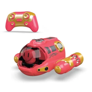 AquaRacer | Emocionante aventura acuática - Barco motor RC con iluminación y función de rociado