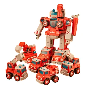 Escuadrón de Rescate MechaBots | Diversión constructiva aventurera para niños - Juego creativo con vehículos de construcción