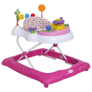 EBABY ANDADOR CON ASIENTO GIRATORIO LESSI ROSADO