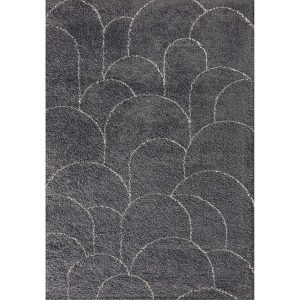 Alfombra rectangular Royal smoky blue/cream 160×230 cm