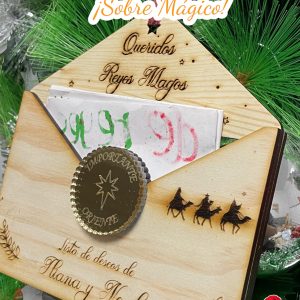Sobre Mágico para Papá Noel y Los Reyes Magos