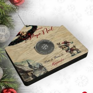 Sobre Mágico para Papá Noel y Los Reyes Magos a color