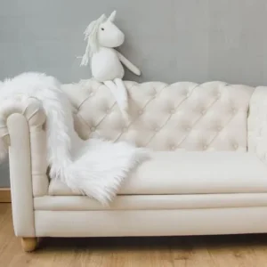 Sofá para niños y niñas mini con baúl