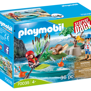 Aventura en canoa playmobil