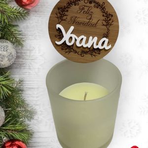 Vela de Vainilla de Navidad