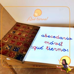 Abecedario Móvil Traslúcido minúsculas