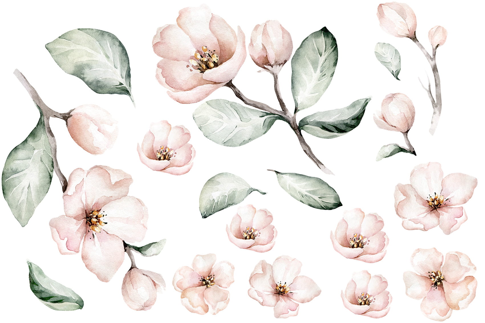 Adhesivos murales – Flor de cerezo - Imagen 2