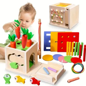 EcoToys Wonder Box | Descubre el Desarrollo Creativo - Juguete Educativo para Niños Pequeños