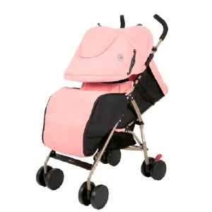 Coche Bastón Plegable Rosa