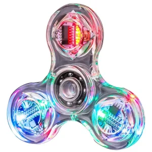 GlowSpin | Juego de luces mágico en tu mano - Spinner LED antiestrés con resplandor encantador!