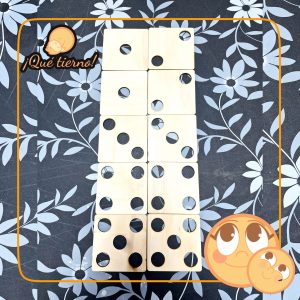 Fichas conteo dominó