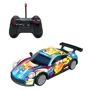 Coche Graffiti R/C 1:22 con luz LED